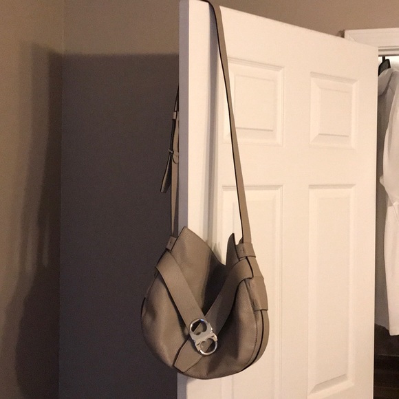 Largo gray pebble crossbody Tory Burch - Picture 5 of 8